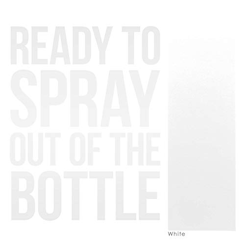 US Art Supply White Opaque Acrylic Airbrush Paint 8 oz.- Ready to Spray and Also Great Acrylic for Pouring Art - Image 5