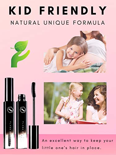 3 Pack Hair Finishing stick Hair Mascara Hair Products Flash Moment Flyaway Tamer - Edge Brush For Baby Hair - Hair Gel Spray Hair Wax Stick Fly Away Tamer Edge Control For Women Men Kids - Image 6