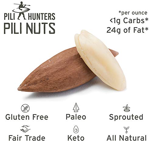 Pili Hunters - Wild Sprouted Pili Nuts, Traditional Fried Avocado Oil (5 oz Bag) Keto/Paleo/Vegan Snacks, Low Carb Energy, Gluten Free, Superfood, The Original As Seen on TV - Image 5