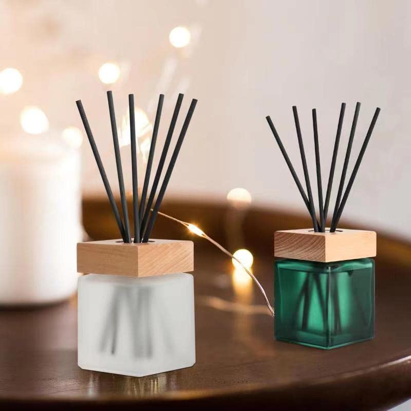 Reed Diffuser Set, Rose & Violet Scented, Modern and Classic Fragrance, 10 Scent Diffuser Sticks, 6.1 oz /180ml ,Home Decor Bedroom Living Room Bathroom Office - Image 4