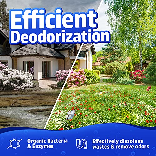 Vacplus Septic Tank Treatment - 12 Packs for 1-Year Supply, Flushable & Dissolvable Septic Tank Treatment Packets with Easy Operation, Biodegradable Septic Tank Treatment Enzymes for Wastes & Odors - Image 5