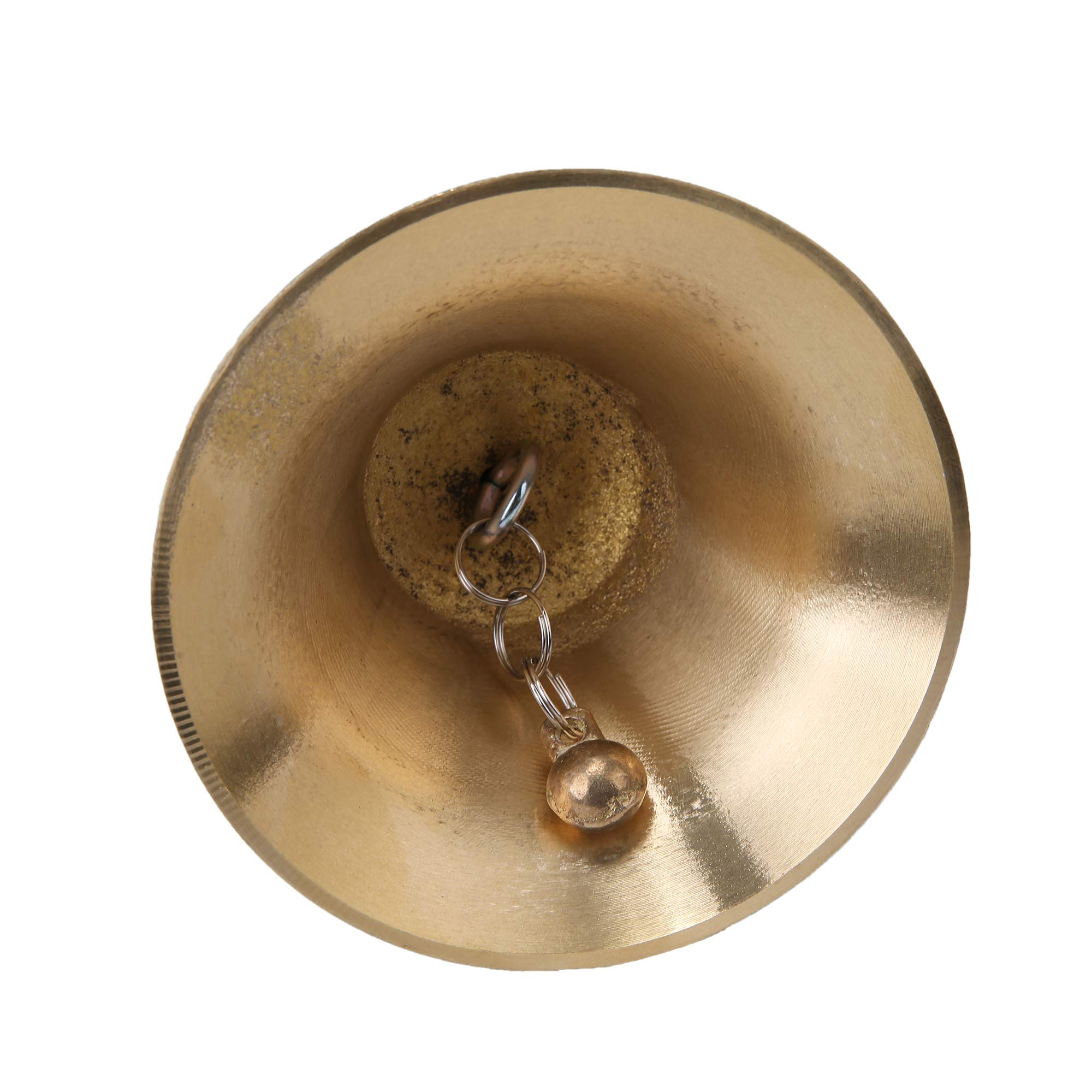 Super Loud Solid Brass Hand Call Bell - Image 6